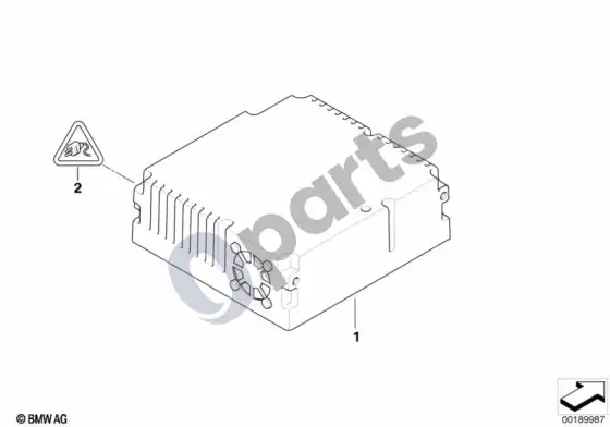 BMW 3 E90 E91 video module/tv module – schema