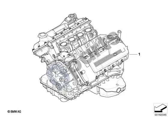 BMW 3 E90 E91 jėgos agregatas (E90 LCI M3, E90 M3) – schema