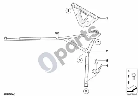 Traukės įvorė BMW 41117160260