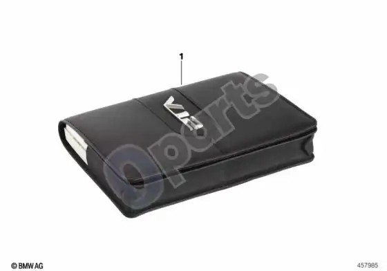BMW 3 E92 E93 aptarnavimo knygelės dėklas V12; 2011.09 - ... – schema