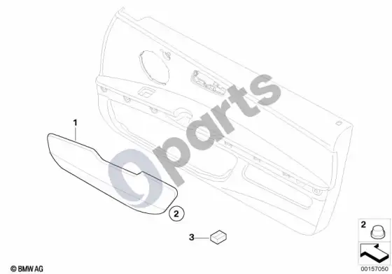BMW 3 E92 E93 atlenkiamas skyrelis – schema