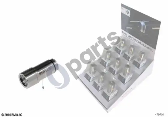 BMW 3 E92 E93 BMW LED žibintuvėlis – schema
