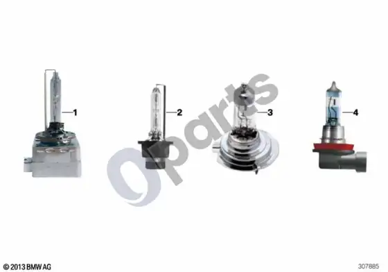 BMW 3 E92 E93 BMW power lempos – schema
