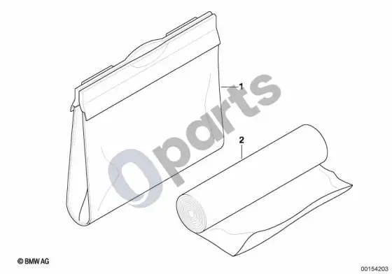 BMW 3 E92 E93 clean bag – schema