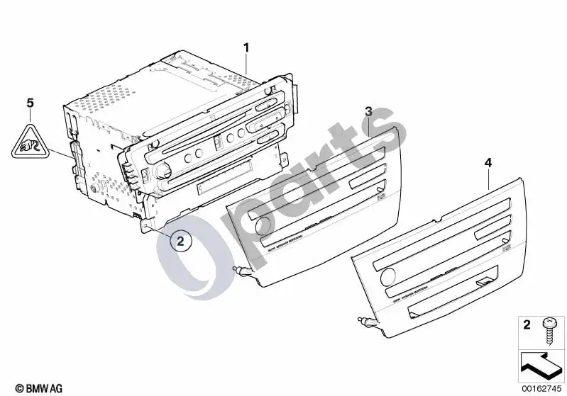 CCC CD BMW 65839170724