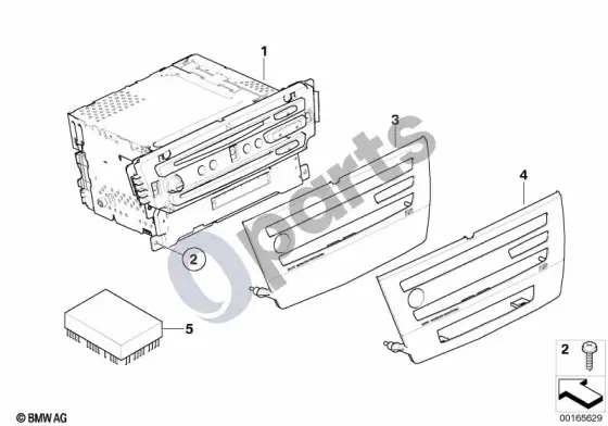BMW 3 E92 E93 CCC md/cd; ... - 2008.09 (E92 316I) – schema
