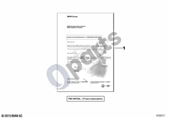 BMW 3 E92 E93 aktyvinimo kodas initial NAV CIC-H; 2009.09 - ... – schema