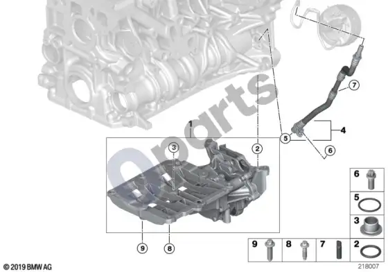 BMW 3 E92 E93 vakuuminis siurblys su vamzdeliais (E93 320D) – schema