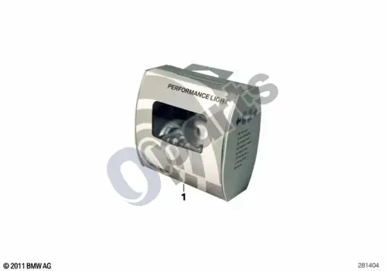 BMW 3 F30 F35 F31 BMW performance light – schema