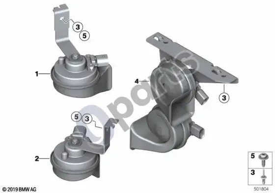 BMW 3 F30 F35 F31 signalas – schema