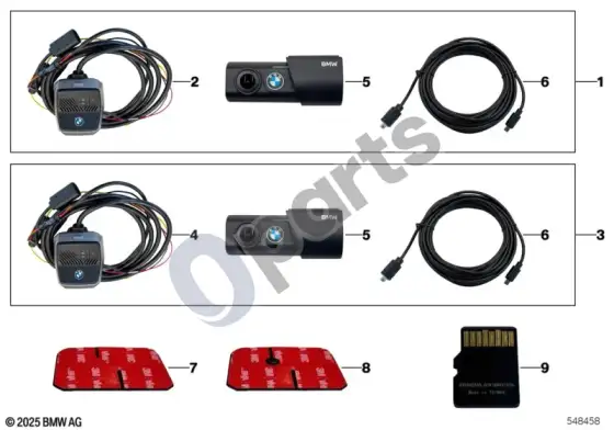BMW 3 G20 G21 BMW advanced car eye 3.1 – schema