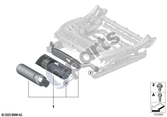 BMW 3 G20 G21 gesintuvo papildomas įrengimas – schema