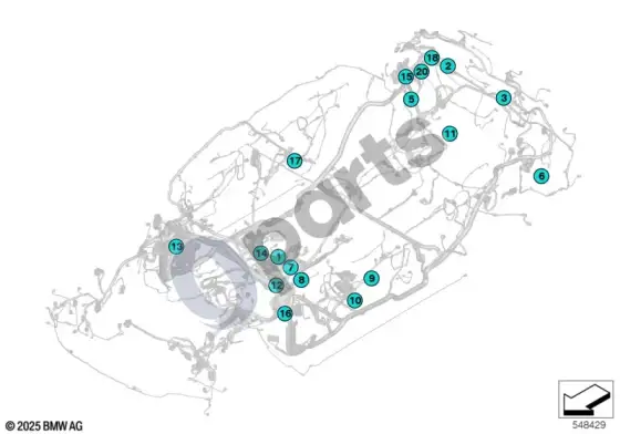 BMW 3 G20 G21 jungtis nuo a11*1b-> a218*6b – schema