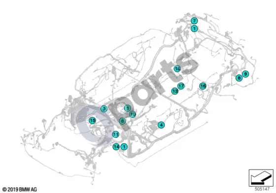 BMW 3 G20 G21 jungtis nuo a343*1b->a390*3b – schema