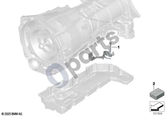 BMW 3 G20 G21 jutiklių blokas GA8HP60-MH-XMH – schema