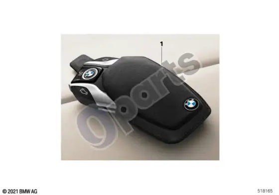 BMW 3 G20 G21 rakto dėklas, BMW ekrano raktas – schema