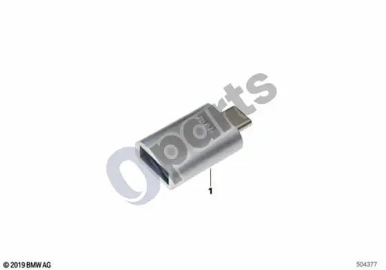 BMW 3 G20 G21 USB adapteris – schema