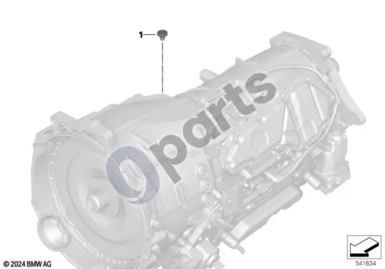 BMW 3 G20 G21 ventiliacijos vožtuvas GA8HP60/60X – schema