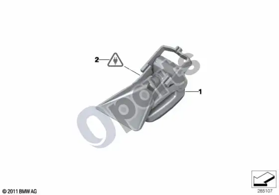 BMW 4 F32 F33 KAFAS kamera – schema