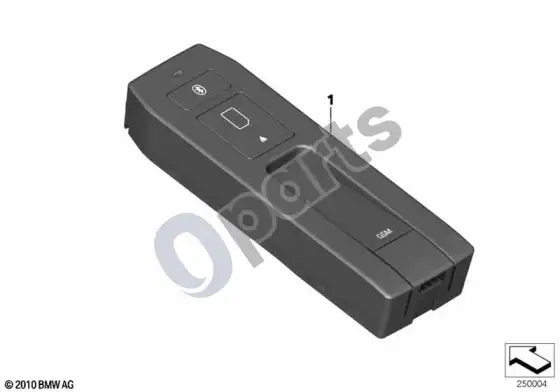 BMW 5 E60 E61 BMW car hotspot – schema