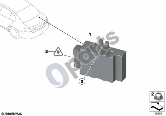 BMW 5 E60 E61 kuro siurblio valdymo blokas (E60 525D, E60 530DM57N) – schema