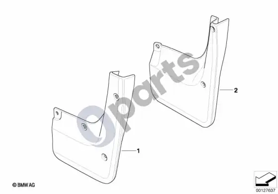 BMW 5 E60 E61 purvasaugiai (E60 LCI 520DM47N2) – schema