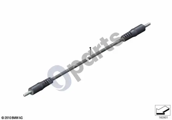 BMW 5 E60 E61 papildomas jungiamasis kabelis – schema