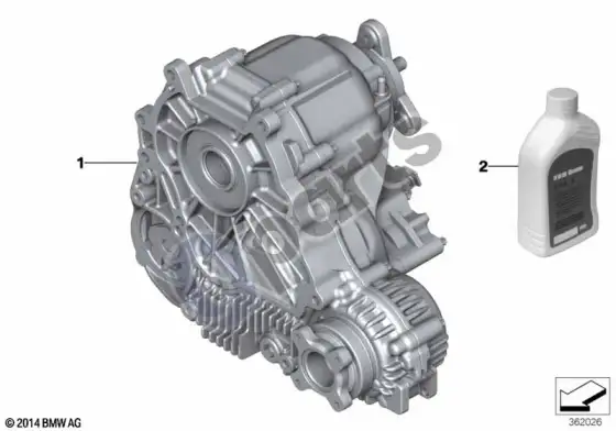 BMW 5 E60 E61 skirstomoji dėžė ATC 300 – schema