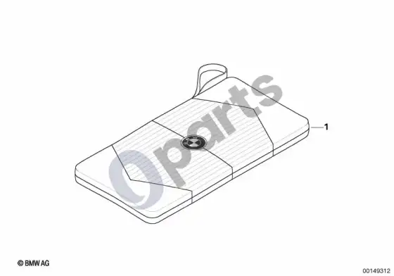 BMW 5 E60 E61 CD/DVD dėklas – schema