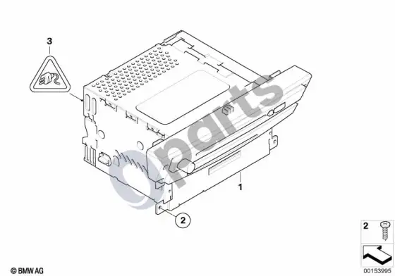 BMW 5 E60 E61 CCC CD – schema