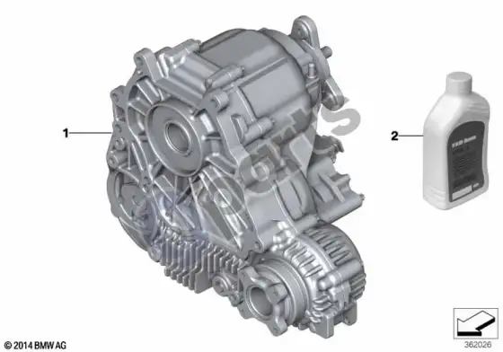 BMW 5 E60 E61 skirstomoji dėžė ATC 300 – schema