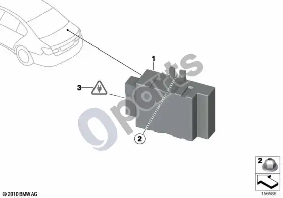 BMW 5 E60 E61 kuro siurblio valdymo blokas (M47N2) – schema