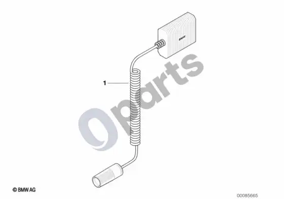 BMW 5 E60 E61 papildomo maitinimo adapteris – schema