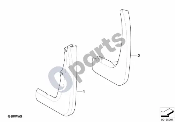 BMW 6 E63 E64 purvasaugiai; 2007.09 - ... – schema
