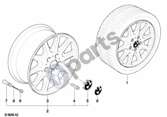 BMW 7 E38 classic-styling – schema