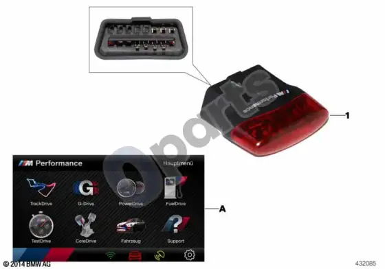 BMW 7 E65 E66 drive analyser – schema