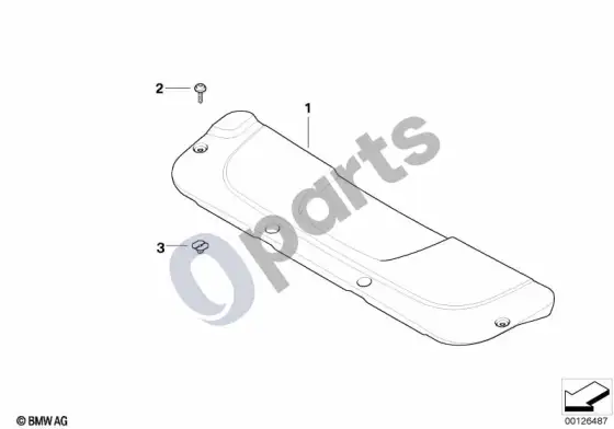 BMW 7 E65 E66 dangtis – schema