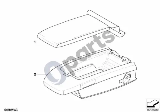 BMW 7 E65 E66 individual galinis porankis, daugiafunkcis; 2002.09 - ... – schema
