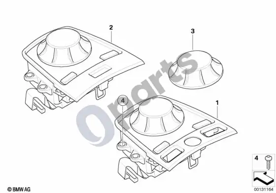 BMW 7 E65 E66 valdymo blokas; 2003.10 - 2005.03 – schema