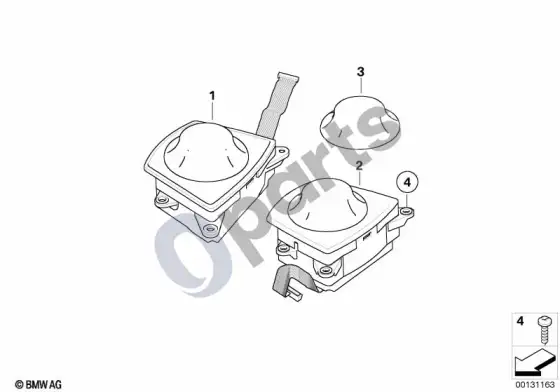 BMW 7 E65 E66 valdymo blokas; ... - 2003.10 – schema