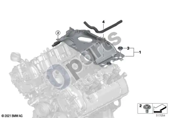 BMW 7 G11 G12 v-room tiltelis – schema