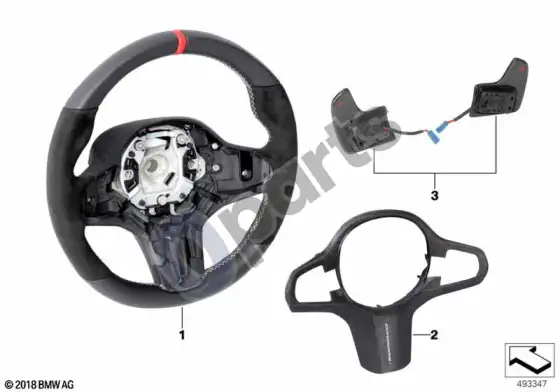 BMW 8 G16 m performance dalys – schema
