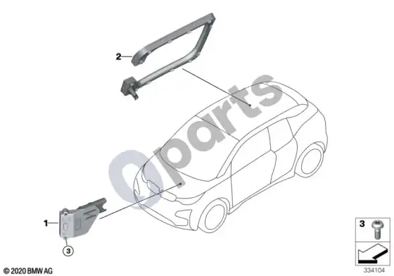 BMW i3 įkrovimo būsenos indikatorius – schema