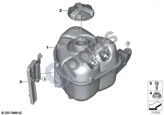 BMW i4 (2021–) Išsiplėtimo bakelis – schema