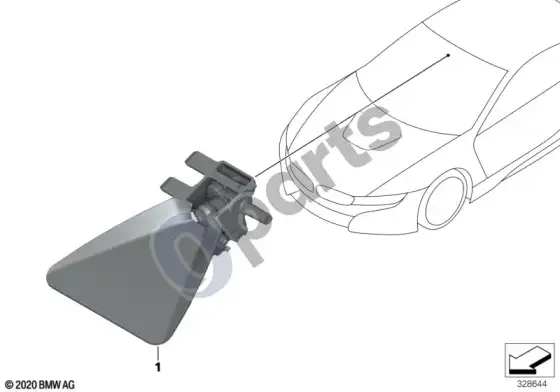BMW i8 KAFAS kamera – schema