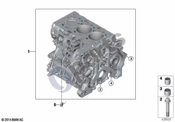 BMW i8 variklio blokas – schema
