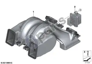 BMW iX (2021–) Galinis ventiliatorius – schema