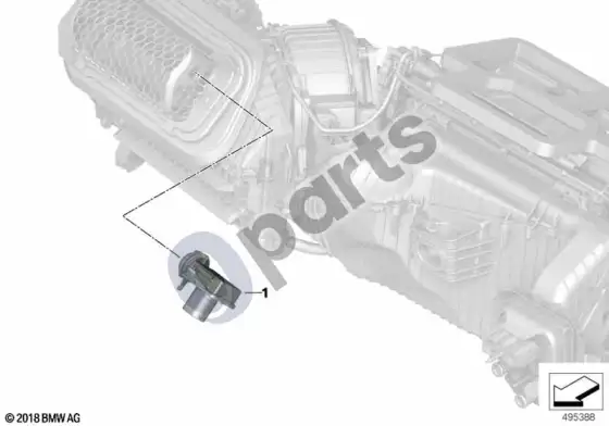 BMW M2 G87 AUC jutiklis – schema