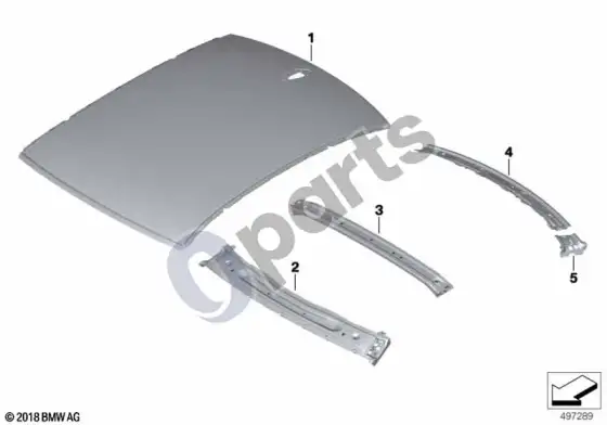 BMW M3 G80 stogas – schema