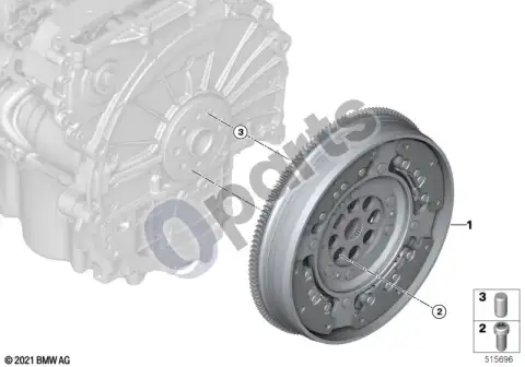 Dvimasis smagratis BMW 21205A87394